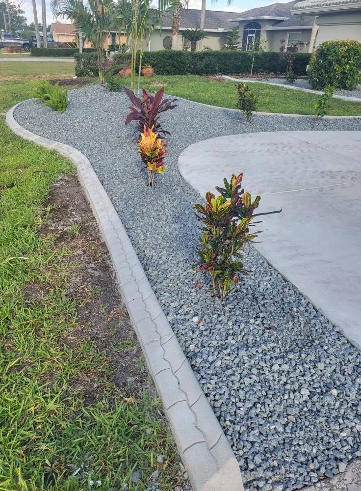 Custom curbing