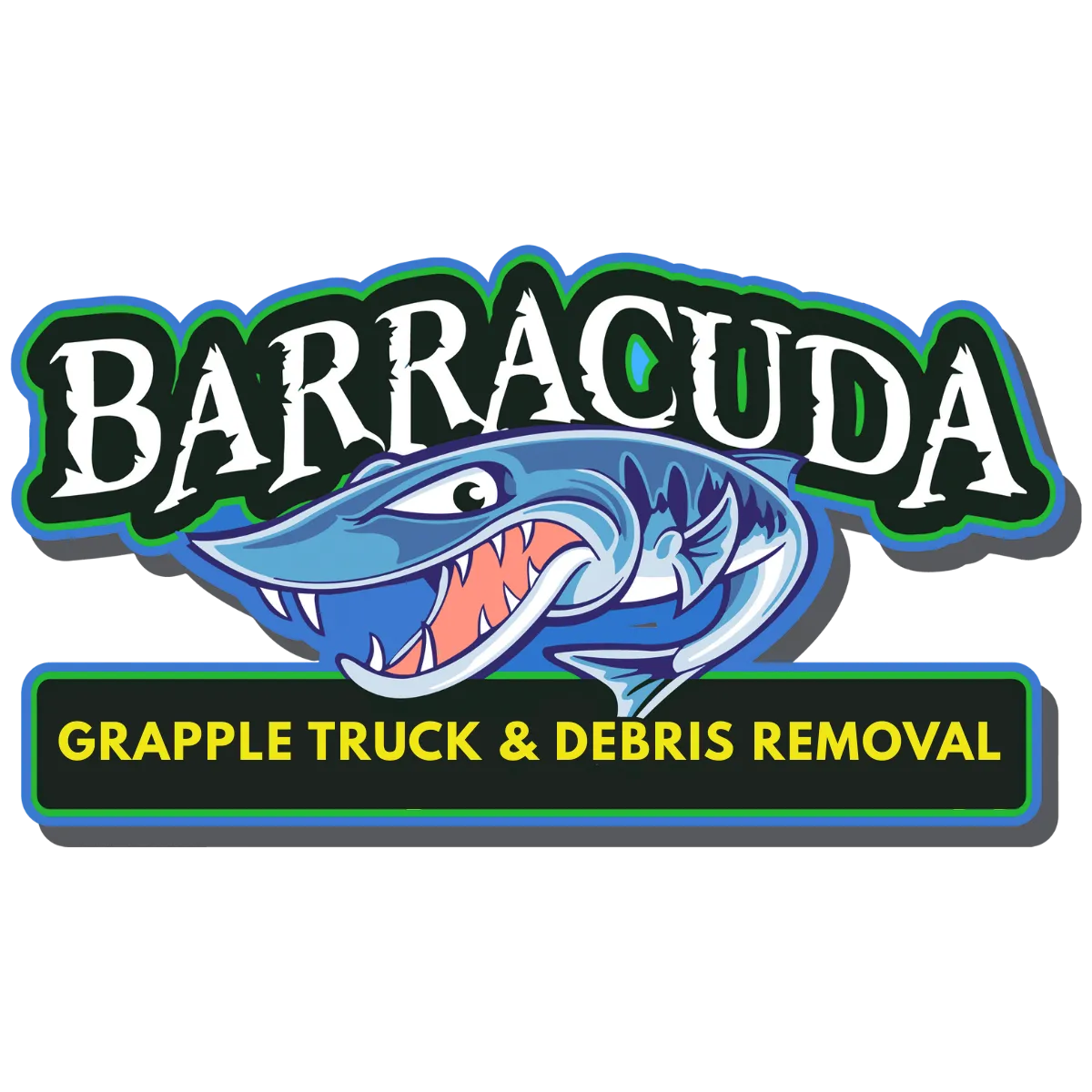 Grapple truck at work